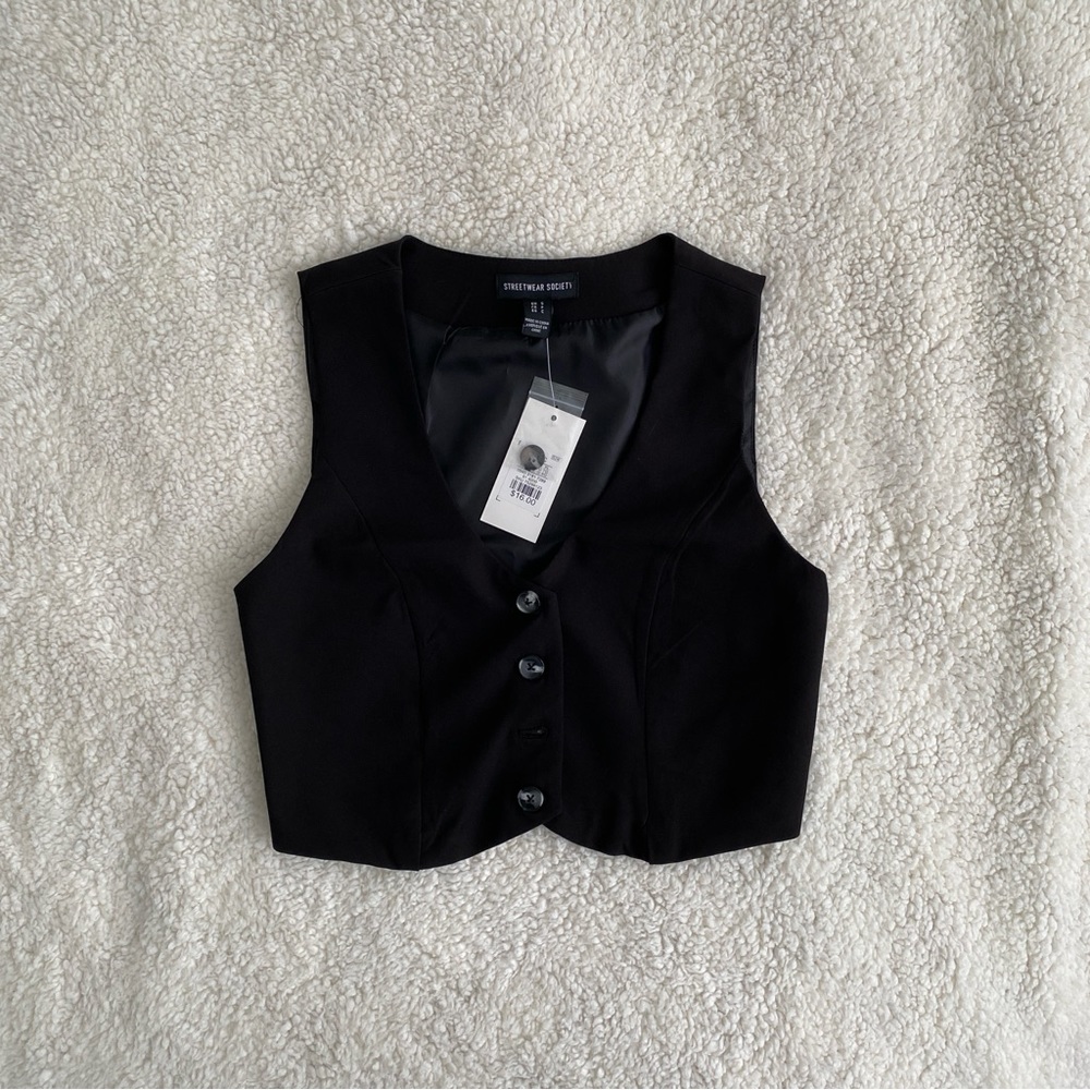 Cropped Vest Top